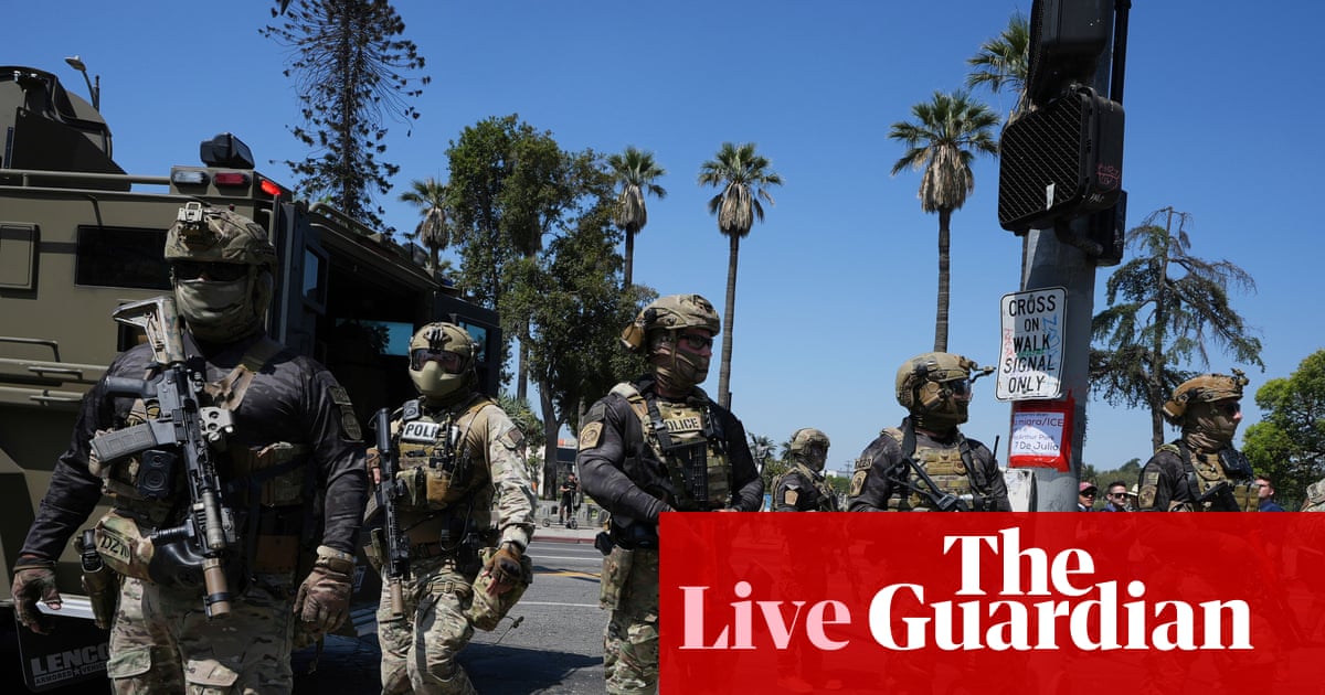 Whistleblower claims Trump ordered FBI to investigate LA anti-ICE protesters – US politics live | Donald Trump