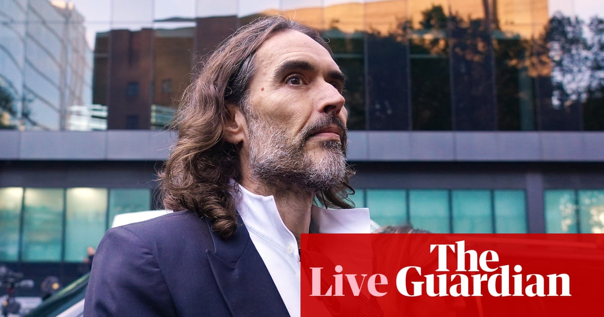 Russell Brand gives evidence in rape and sexual assault trial – latest updates | UK news