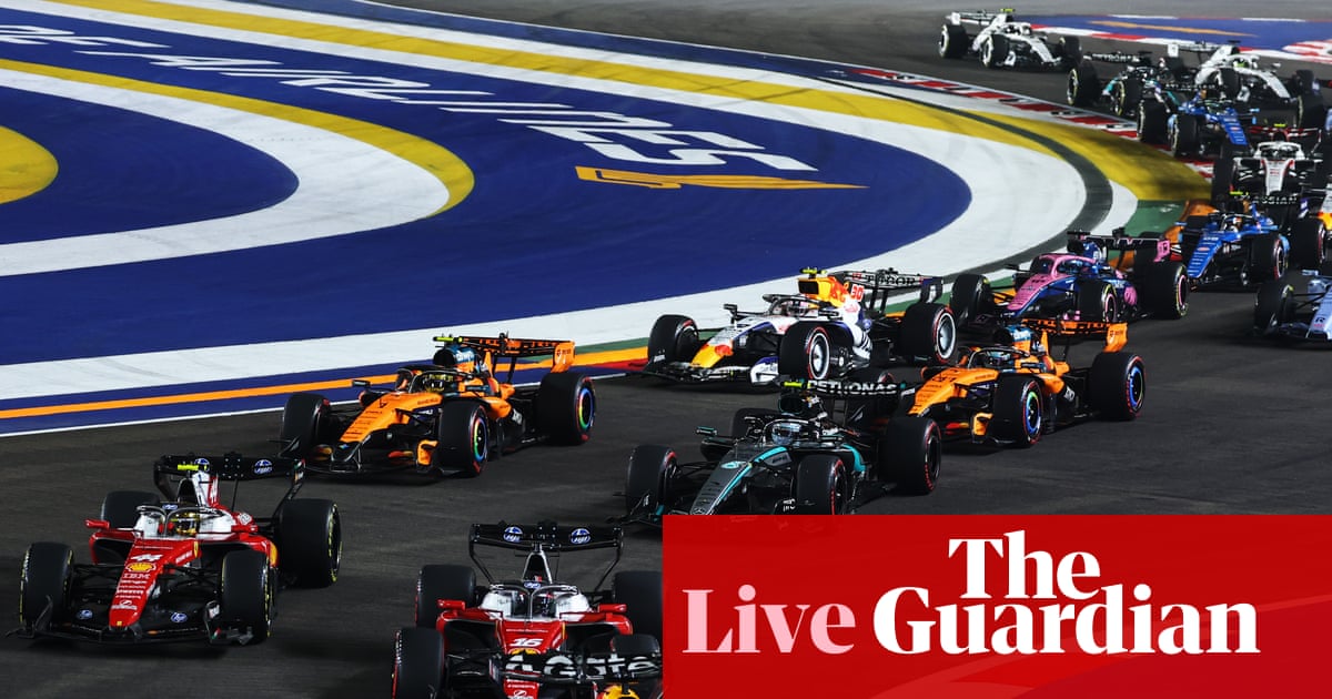 Singapore Grand Prix: Formula One 2026 race updates – live | Formula One 2026