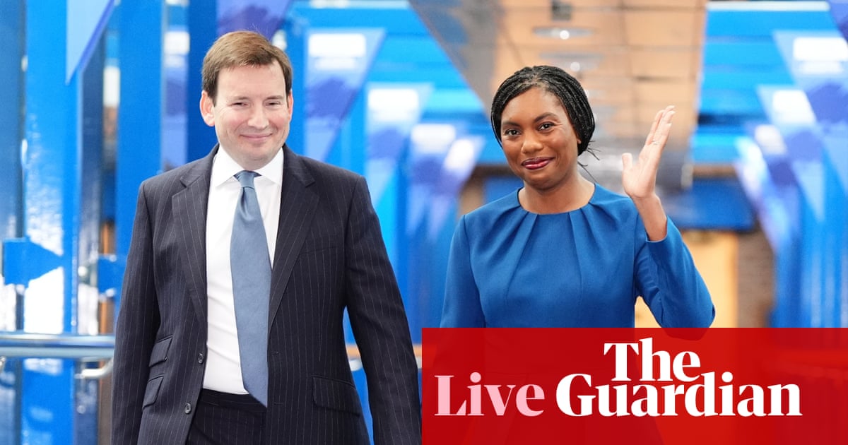 Reopening Brexit debate a ‘terrible idea’, says Badenoch as she criticises rivals and mocks Starmer – UK politics live | Politics
