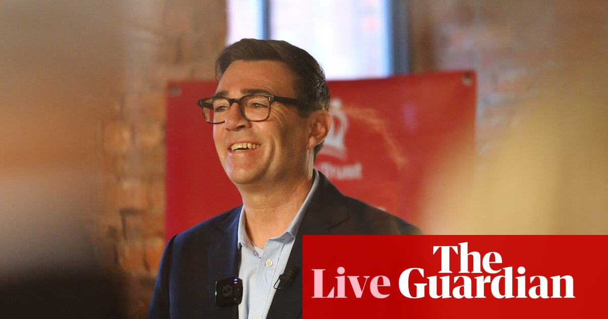 Burnham to deliver speech in Scotland on devolution – UK politics live | Politics