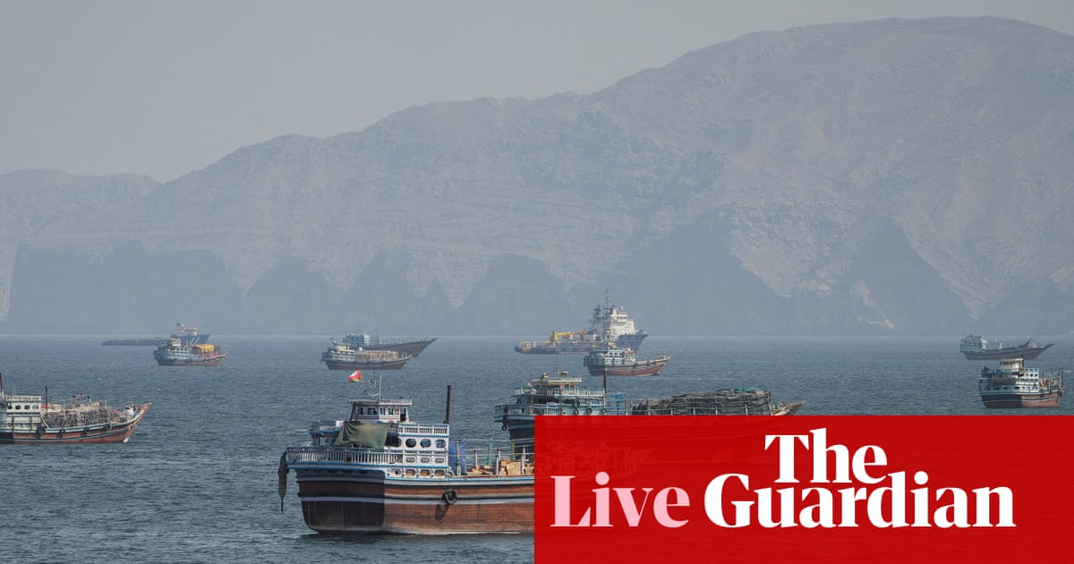 Oil price drops below $100 a barrel; UK construction output posts smallest fall since January – business live | Business