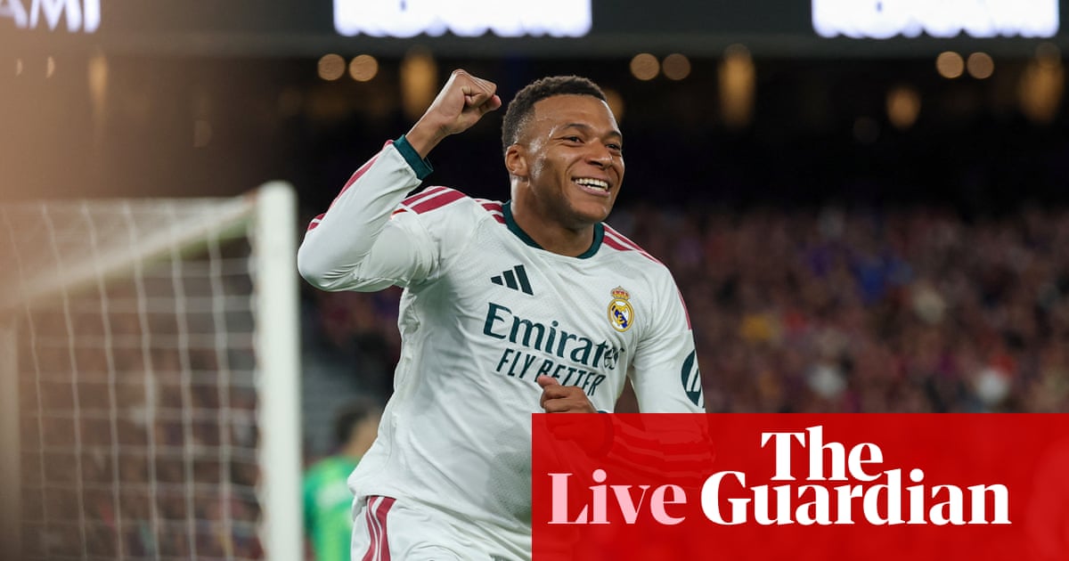 Barcelona v Real Madrid: El Clásico – live | Barcelona