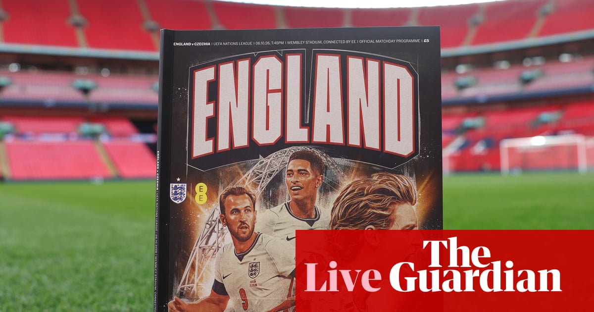 England v Czechia: Nations League football – live | Nations League