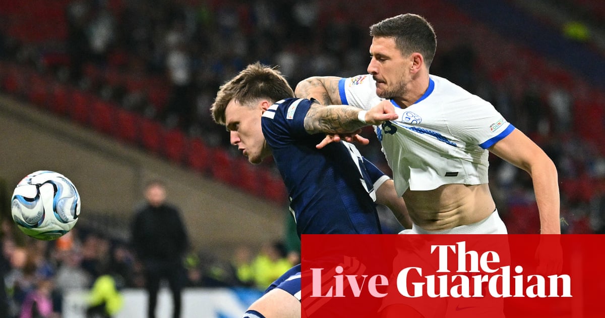 Scotland v Slovenia, Croatia v Spain, and more: Nations League football – live | Nations League