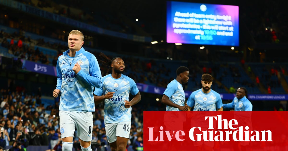 Manchester City v Paris Saint-Germain: Champions League – live | Champions League