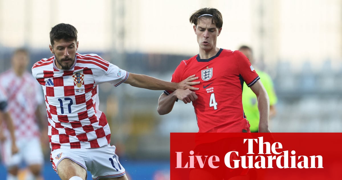 Croatia v England: Nations League football – live | Nations League