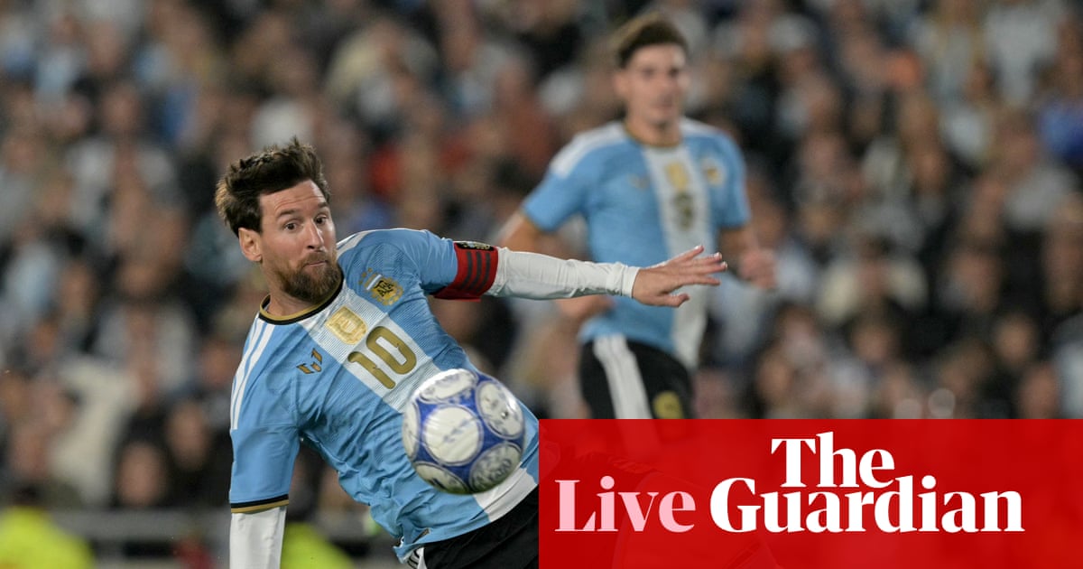 Lionel Messi farewell match live – updates and analysis from Argentina v Benin | Lionel Messi