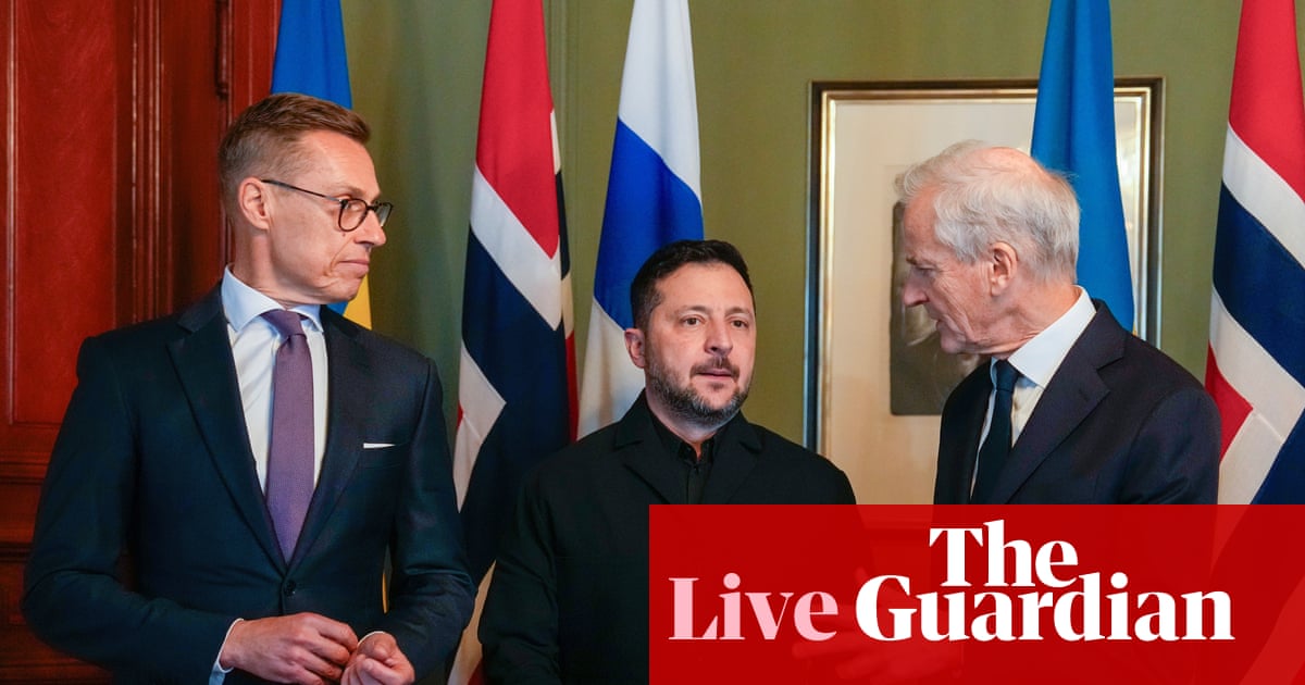 Finnish and Norwegian leaders hold rare ‘frank and substantive’ call with Putin on Ukraine – Europe live | Ukraine