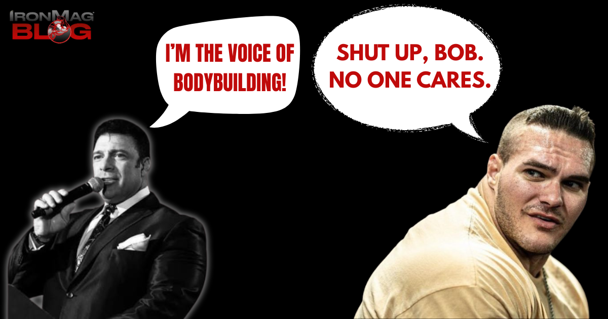 Bob Cicherillo Needs to Shut Up – IronMag Bodybuilding & Fitness Blog