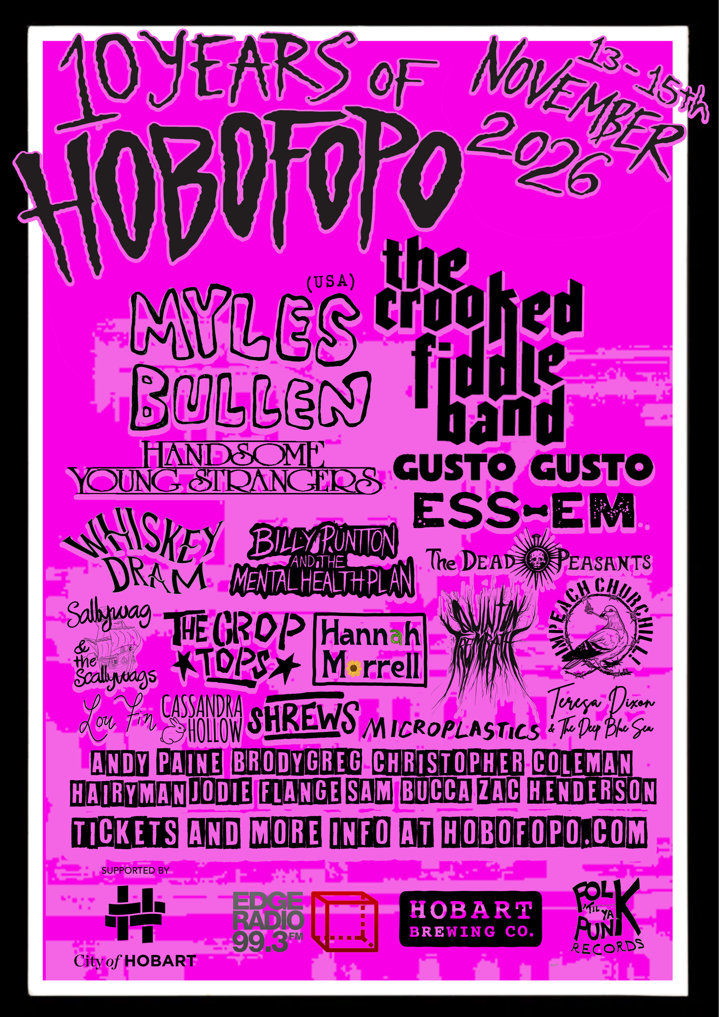 News: HOBOFOPO 2026 releases ticketing and venue information for November festival
