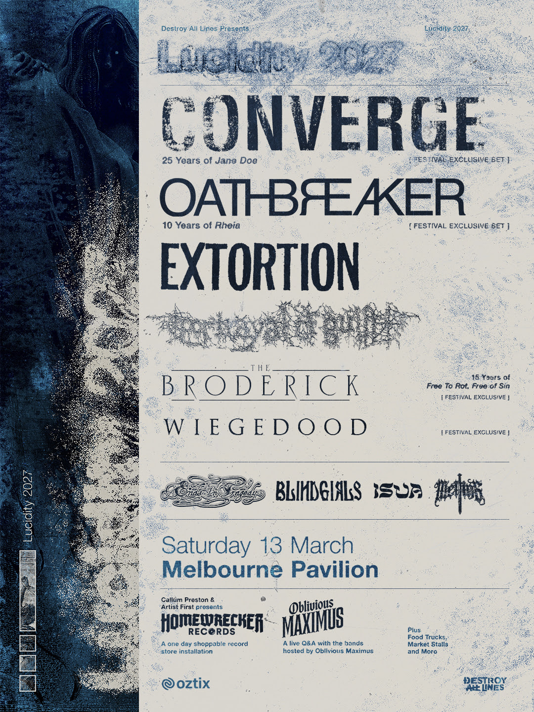 News: Converge bring rare Jane Doe anniversary performance to Melbourne’s inaugural Lucidity Festival