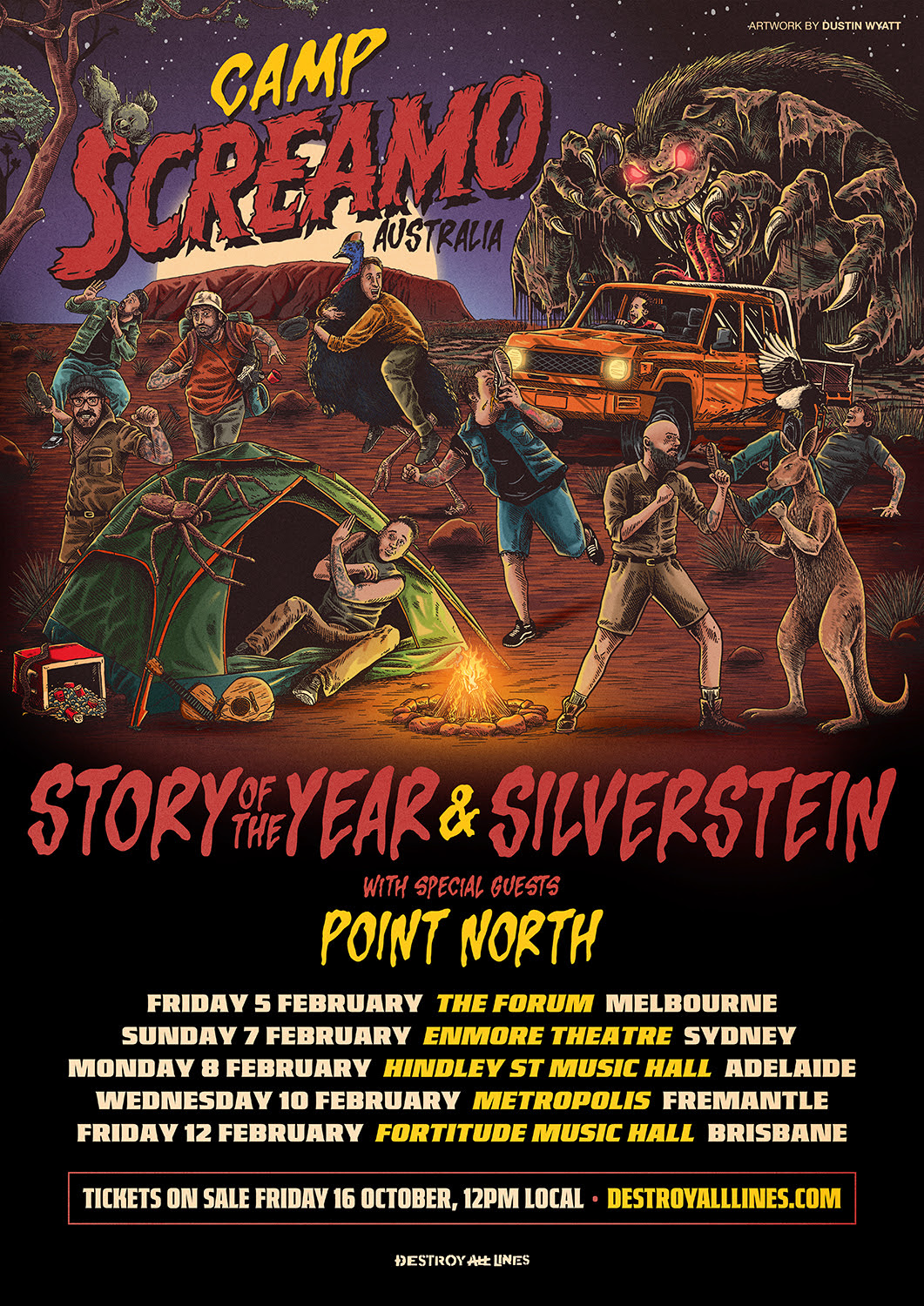 News: Story of the Year and Silverstein bring Camp Screamo to Australia in 2027